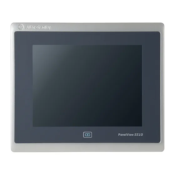 Allen-Bradley PanelView 5510 HMI terminal